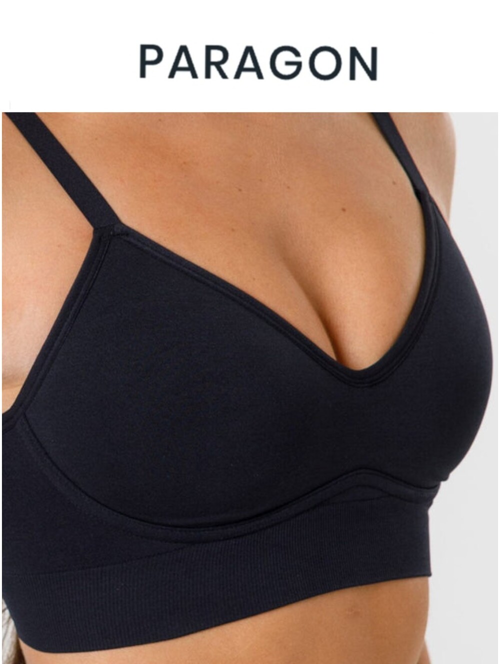 NWT Paragon Fitwear CurveFlex Bend Sculpt Support Sports Bra - Large